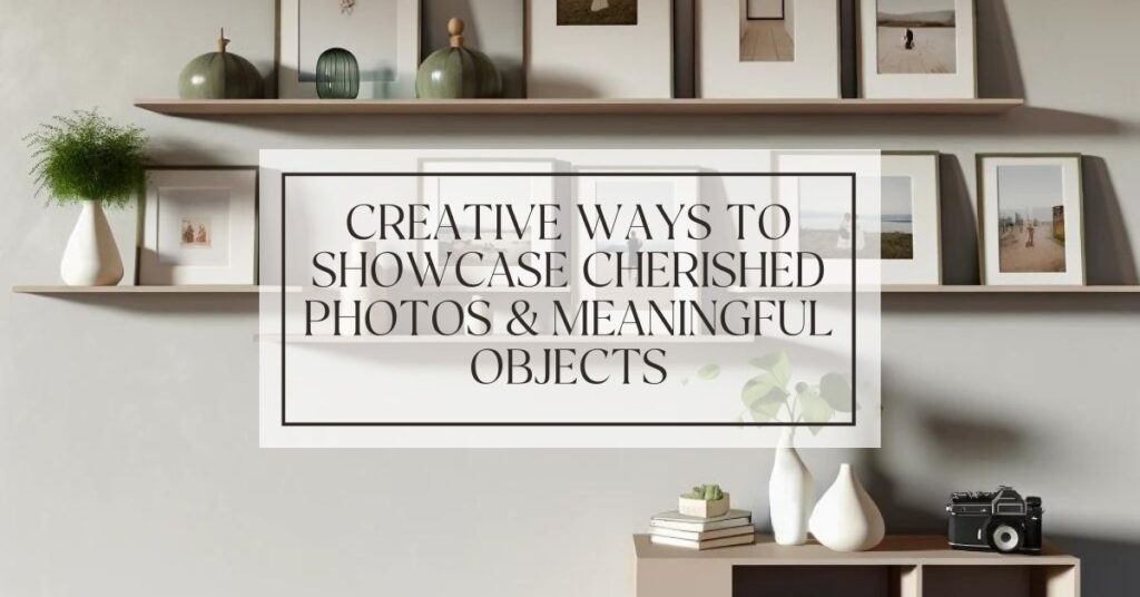 Creative Ways to Showcase Cherished Photos & Meaningful Objects