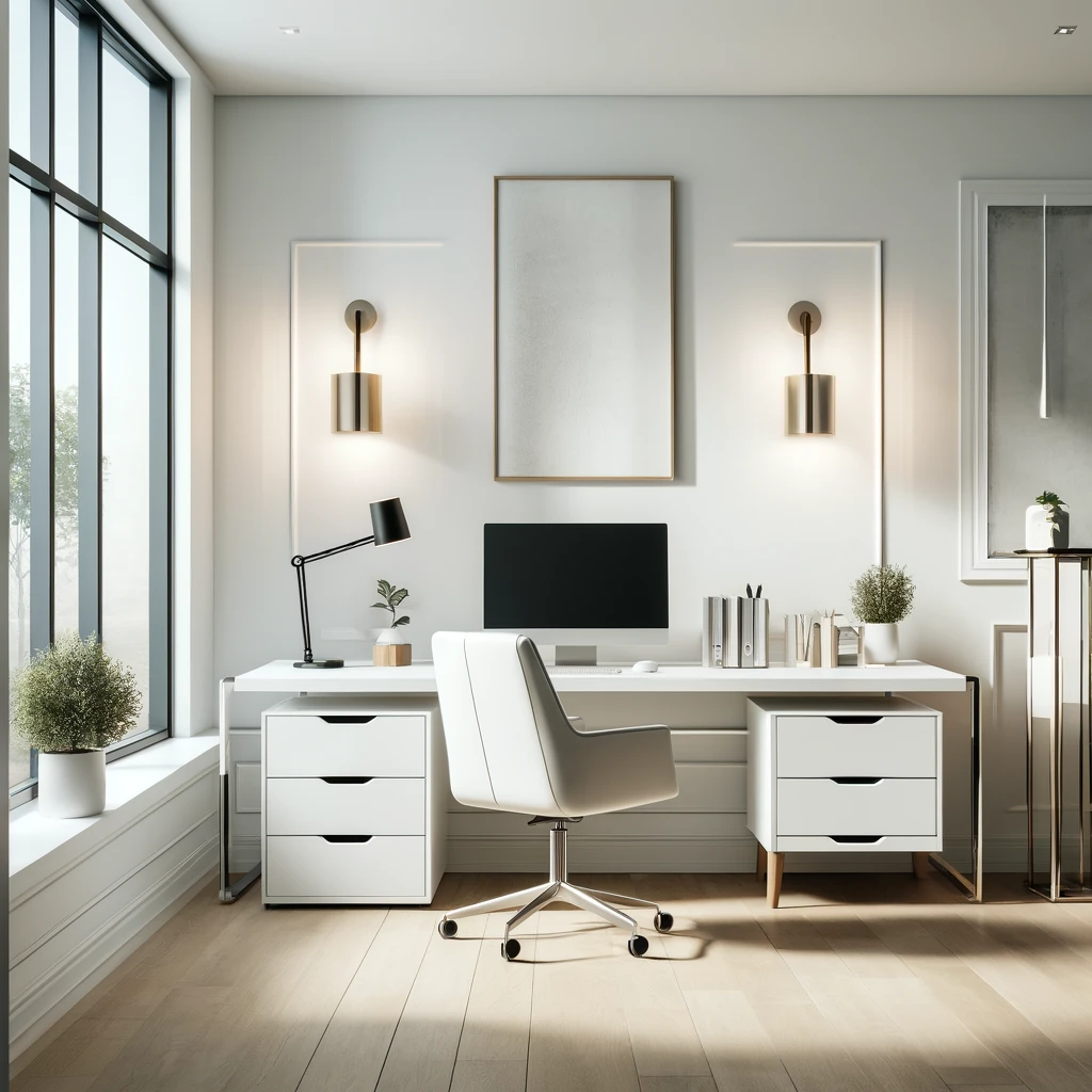 A-modern-home-office-designed-with-a-clean-minimalist-aesthetic