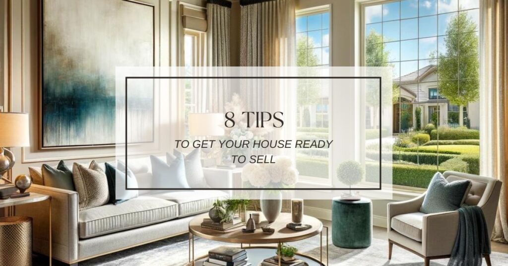 Getting your house ready to sell.